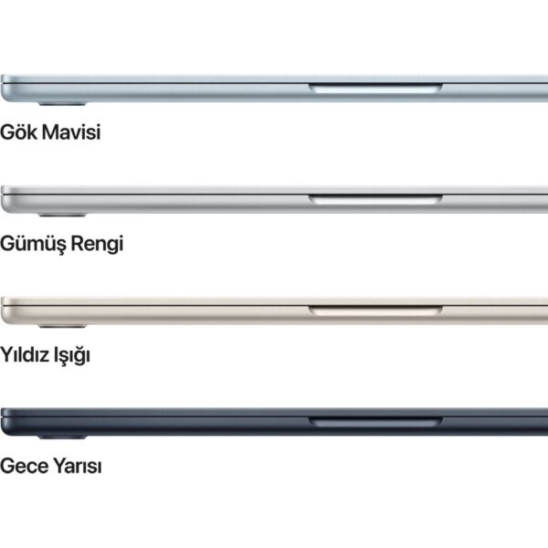 Apple MacBook Air M4 16GB 256GB SSD macOS 13″ Taşınabilir Bilgisayar Gök Mavisi MC6T4TU/A