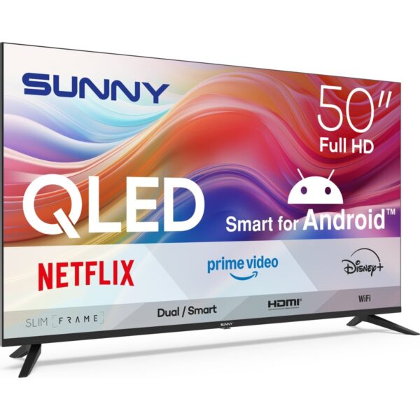 Sunny SN50QFPRL-A14S 50” 127 Ekran QLED Uydu Alıcılı Full HD Android Smart TV