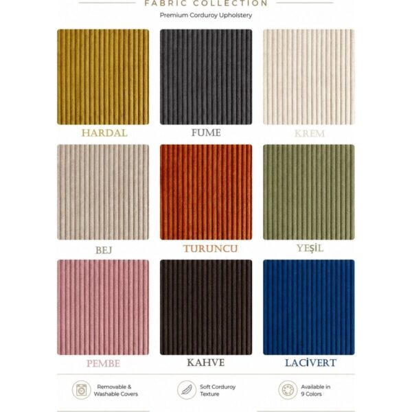MONAMI Dechome 300 X100 Modüler Sünger Kanepe ve Yatak | 22 Dns | Taşınabilir, Yatak Olabilen |