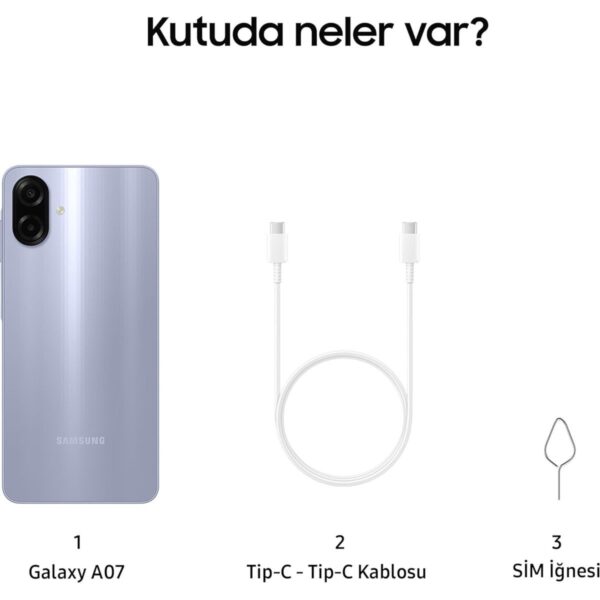 Samsung Galaxy A07 128 GB 4 GB Ram (Samsung Türkiye Garantili)