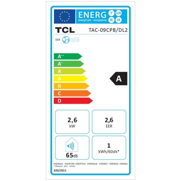 TCL 9000 BTU TAC-09CPB/DL2 A Mobil Klima