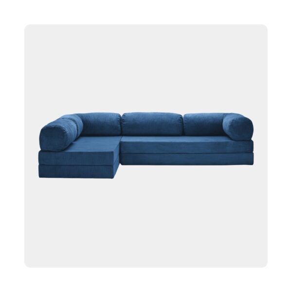 MONAMI Dechome 300X200 Teddy Serisi Köşe Açık Uzanma Modüler Koltuk | Yıkanabilir Corduroy Kumaş | Çok Fonksiyonlu Yer Yatağıyeny Fitilli Kadife | Köşe Koltuk | 160X160 Köşe Takımı | Modüler Köşe Takımı