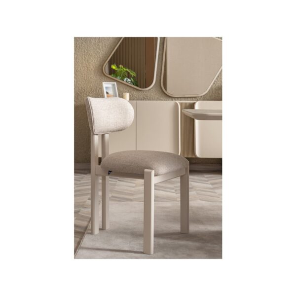 Alanya Yemek Odası Modern Tasarım MDF Malzeme 195x95x76 cm Boyutlarıyla