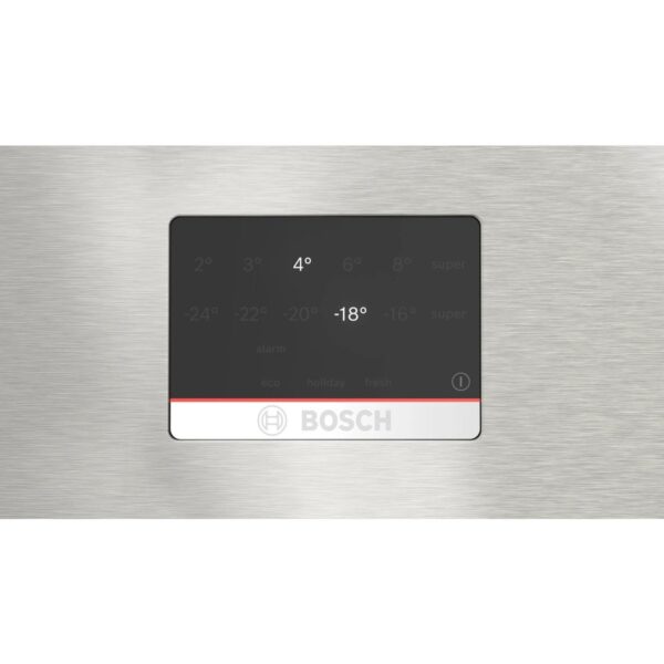 BOSCH KGN55CIE0N Serie 4 Alttan Donduruculu Buzdolabı 186 x 70 cm Kolay temizlenebilir Inox