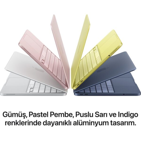Apple MacBook Neo A18 Pro 8GB 256GB SSD macOS 13″ Taşınabilir Bilgisayar Indigo MHFF4TU/A