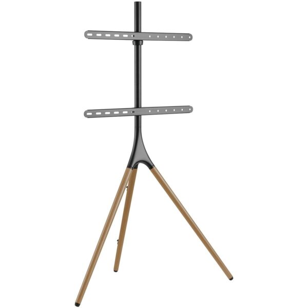 Şövalye Tipi Tv Standı 45″-65″ | Ahşap & Metal | 180° Döner | 32 kg Taşıma Kapasiteli